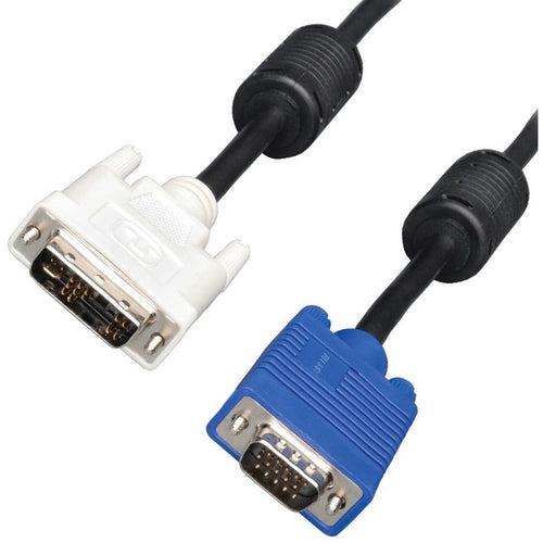 4XEM DVI To VGA Adapter Cable - 10 Feet - DVI/VGA for Video Device, Monitor, PC, MAC - 10 ft - 1 x HD-15 Male VGA - 1 x DVI-A Male Digital Video - Gold Plated Connector - Gold-flash Plated Contact - S...  - 4XDVIVGA10FT - eCommerce Business Prime