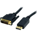 4XEM High Speed DisplayPort to DVI Adapter Cable - 10 ft DisplayPort/DVI Video Cable for Video Device, Monitor, TV, Projector - First End: 1 x 20-pin DisplayPort Digital Audio/Video - Male - Second En...  - 4XDPMDVIM10FT - eCommerce Business Prime