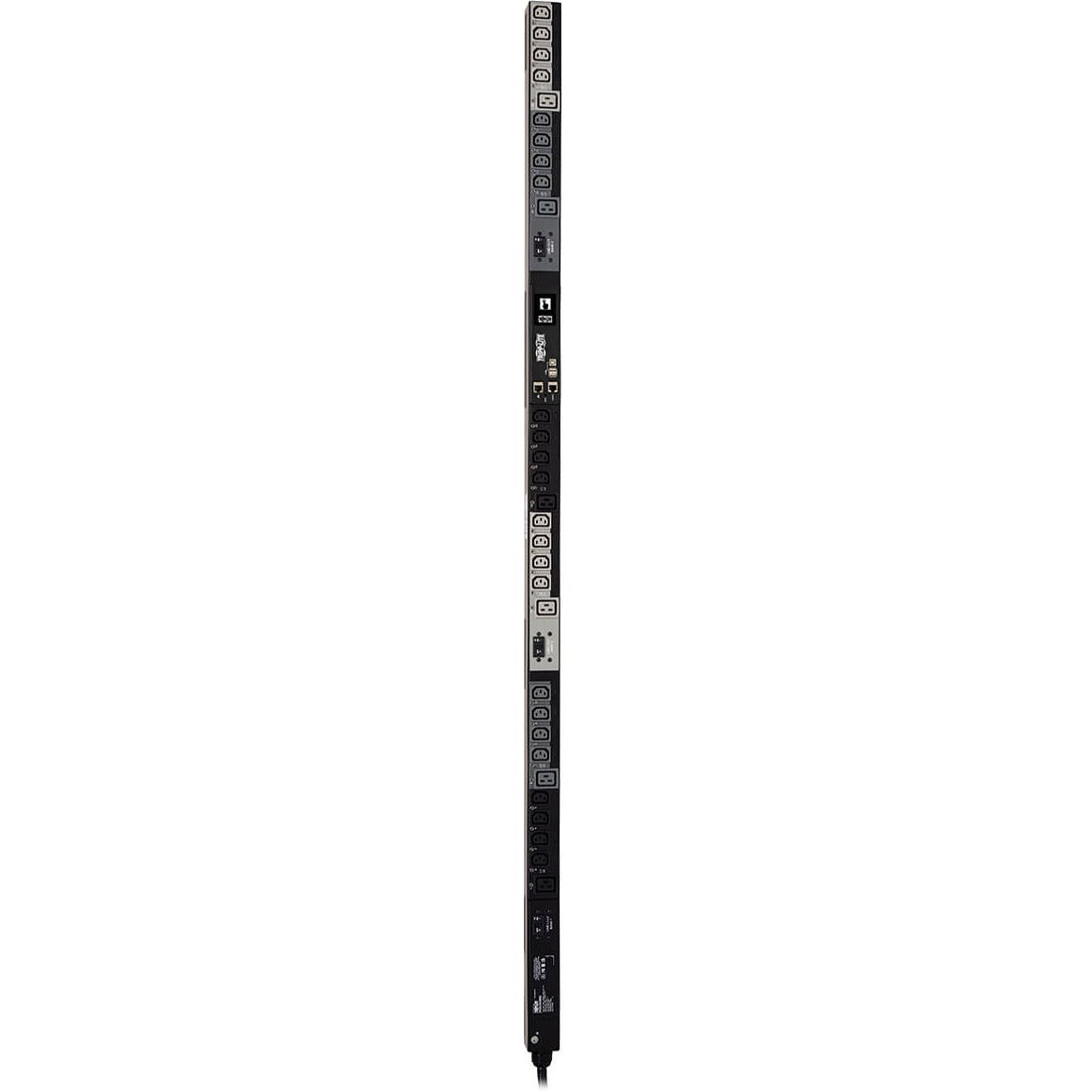 Tripp Lite PDU 3-Phase Switched 10kW 208/240V IEC 24 C13 6 C19 L21-30P TAA - Switched - NEMA L21-30P - 6 x IEC 60320 C19, 24 x IEC 60320 C13 - 230 V AC - 0U - Vertical - Rack Mount - Rack-mountable - ...  - PDU3EVS6L2130 - eCommerce Business Prime
