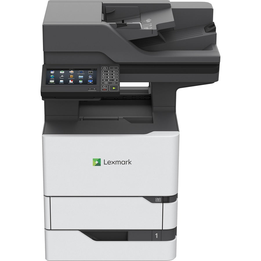 Lexmark MX720 MX722adhe Laser Multifunction Printer-Monochrome-Copier/Fax/Scanner-70 ppm Mono Print-1200x1200 Print-Automatic Duplex Print-350000 Pages Monthly-650 sheets Input-Color Scanner-600 Optic...  - 25B0001 - eCommerce Business Prime