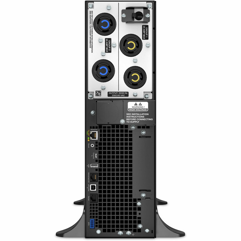 APC by Schneider Electric Smart-UPS SRT 5000VA 208V - 3U Rack-mountable - 1.50 Hour Recharge - 4.40 Minute Stand-by - 230 V AC Input - 208 V AC Output - 2 x NEMA L6-20R, 2 x NEMA L6-30R - TAA Complian...  - SRT5KXLTUS - eCommerce Business Prime