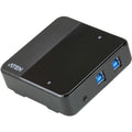 ATEN 2 x 4 USB 3.2 Gen1 Peripheral Sharing Switch - USB Type B - External - 4 USB Port(s) - Mac, Linux, PC - US3324 - eCommerce Business Prime