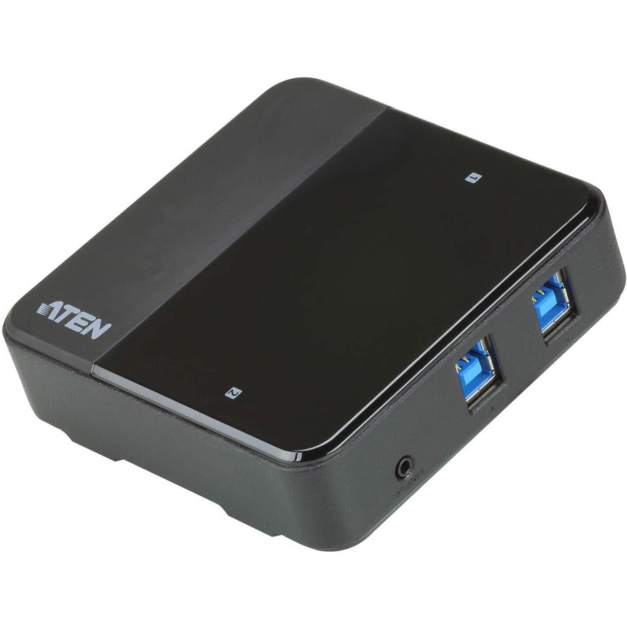 ATEN 2 x 4 USB 3.2 Gen1 Peripheral Sharing Switch - USB Type B - External - 4 USB Port(s) - Mac, Linux, PC - US3324 - eCommerce Business Prime