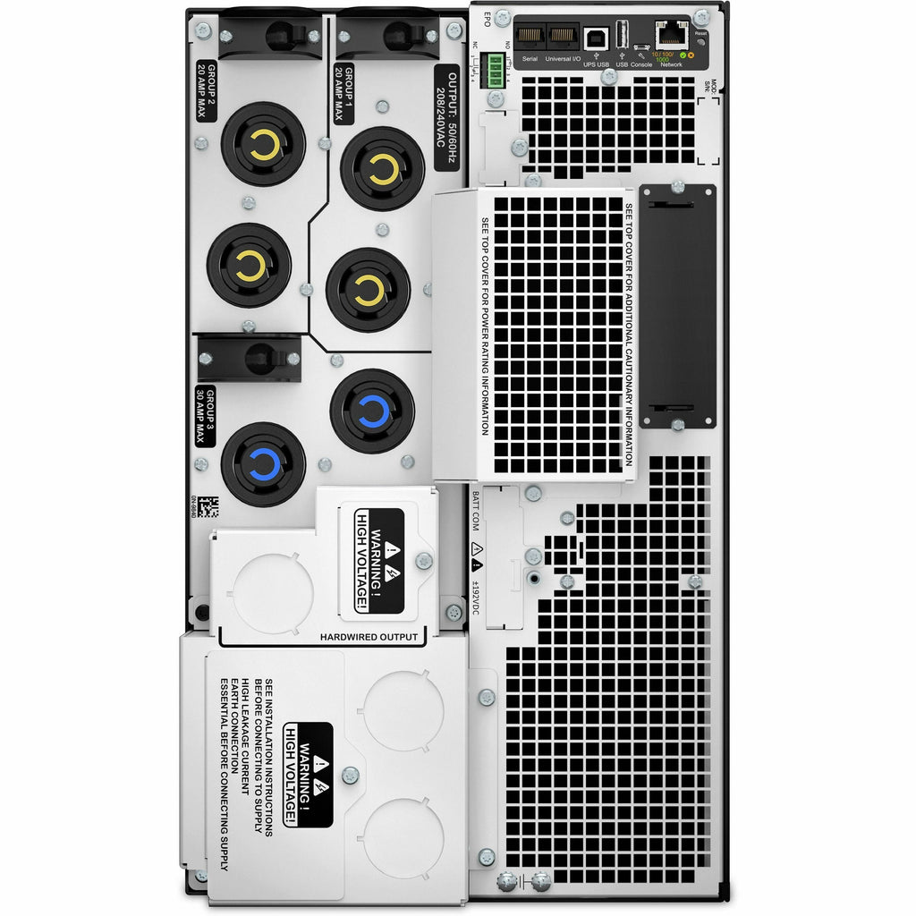 APC by Schneider Electric Smart-UPS SRT 10000VA 208V TAA - Rack-mountable - 1.50 Hour Recharge - 3.70 Minute Stand-by - 230 V AC Input - 208 V AC Output - 1 x Hard Wire 3-wire (2PH + G), 2 x NEMA L6-3...  - SRT10KXLTUS - eCommerce Business Prime