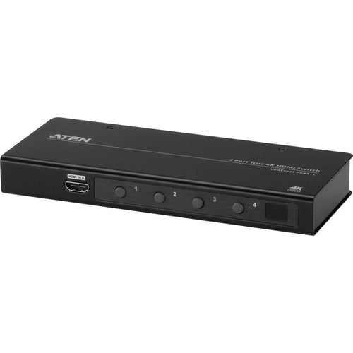 ATEN 4-Port True 4K HDMI Switch - 4096 x 2160 - 4K - 4 x 1 - Display - 1 x HDMI Out - VS481C - eCommerce Business Prime