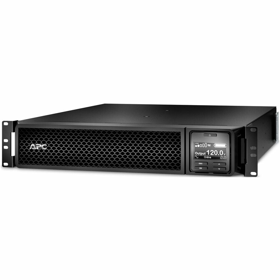APC by Schneider Electric Smart-UPS SRT 2200VA RM 120V - 2U Rack-mountable - 3 Hour Recharge - 3.30 Minute Stand-by - 120 V AC Input - 120 V AC Output - 6 x NEMA 5-20R, 1 x NEMA L5-20R - TAA Compliant - SRT2200RMXLAUS - eCommerce Business Prime