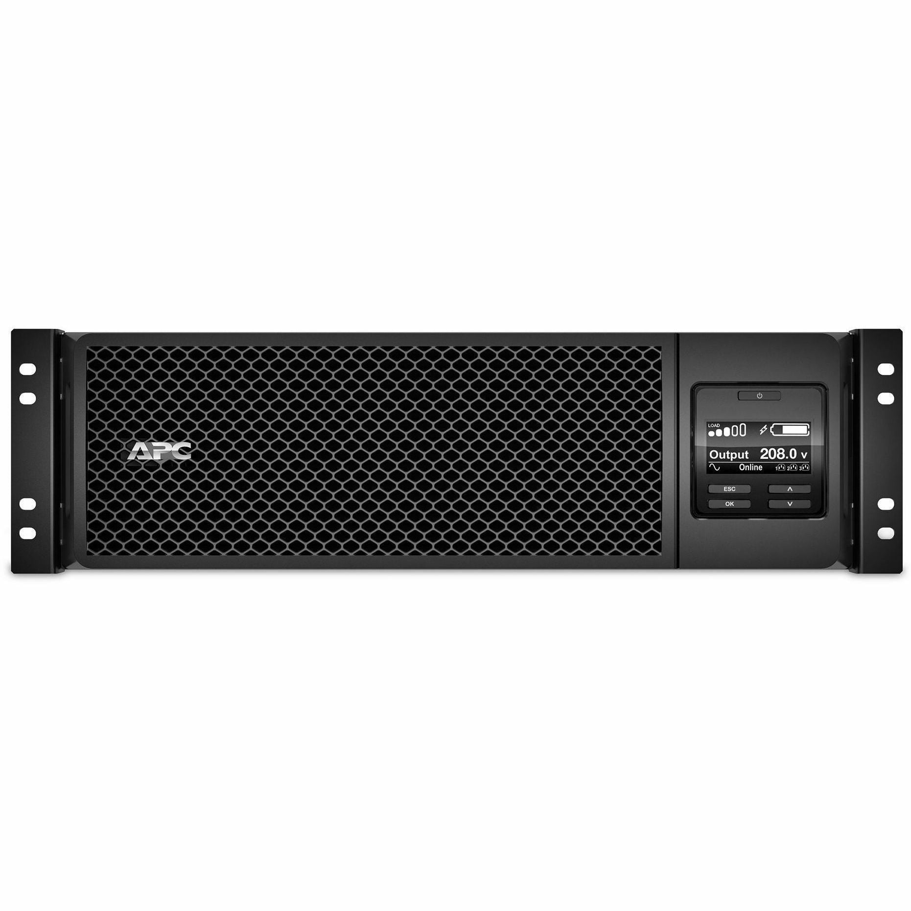 APC by Schneider Electric Smart-UPS SRT 5000VA RM 208V - 3U Rack-mountable - 1.50 Hour Recharge - 4.40 Minute Stand-by - 230 V AC Input - 208 V AC Output - 2 x NEMA L6-20R, 2 x NEMA L6-30R - TAA Compl...  - SRT5KRMXLTUS - eCommerce Business Prime