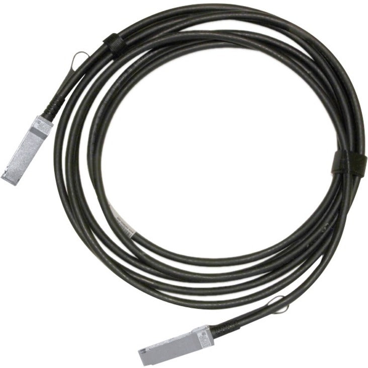 Mellanox Passive Copper Cable, IB EDR, up to 100Gb/s, QSFP28, 1m, Black, 30AWG - 3.28 ft QSFP28 Network Cable for Network Device - First End: 1 x QSFP28 Network - Second End: 1 x QSFP28 Network - 100 ...  - MCP1600-E001E30 - eCommerce Business Prime