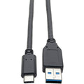 Tripp Lite USB C to USB-A Cable 5 Gbps USB 3.1 Gen 1 M/M USB Type C 6ft - USB for Tablet, Computer, Wall Charger, Portable Hard Drive, Charger - 640 MB/s - 6 ft - 1 x Type C Male USB - 1 x Type A Male...  - U428-006 - eCommerce Business Prime