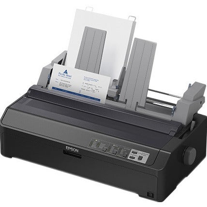Epson LQ-2090II NT 24-pin Dot Matrix Printer - Monochrome - Energy Star - 550 cps Mono - USB - Parallel - Ethernet - C11CF40202 - eCommerce Business Prime