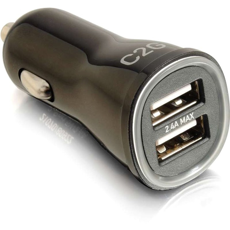 C2G USB Car Charger - Power Adapter - Smart Car Charger - 12 V DC, 24 V DC Input - 5 V DC/2.40 A Output - 21070 - eCommerce Business Prime
