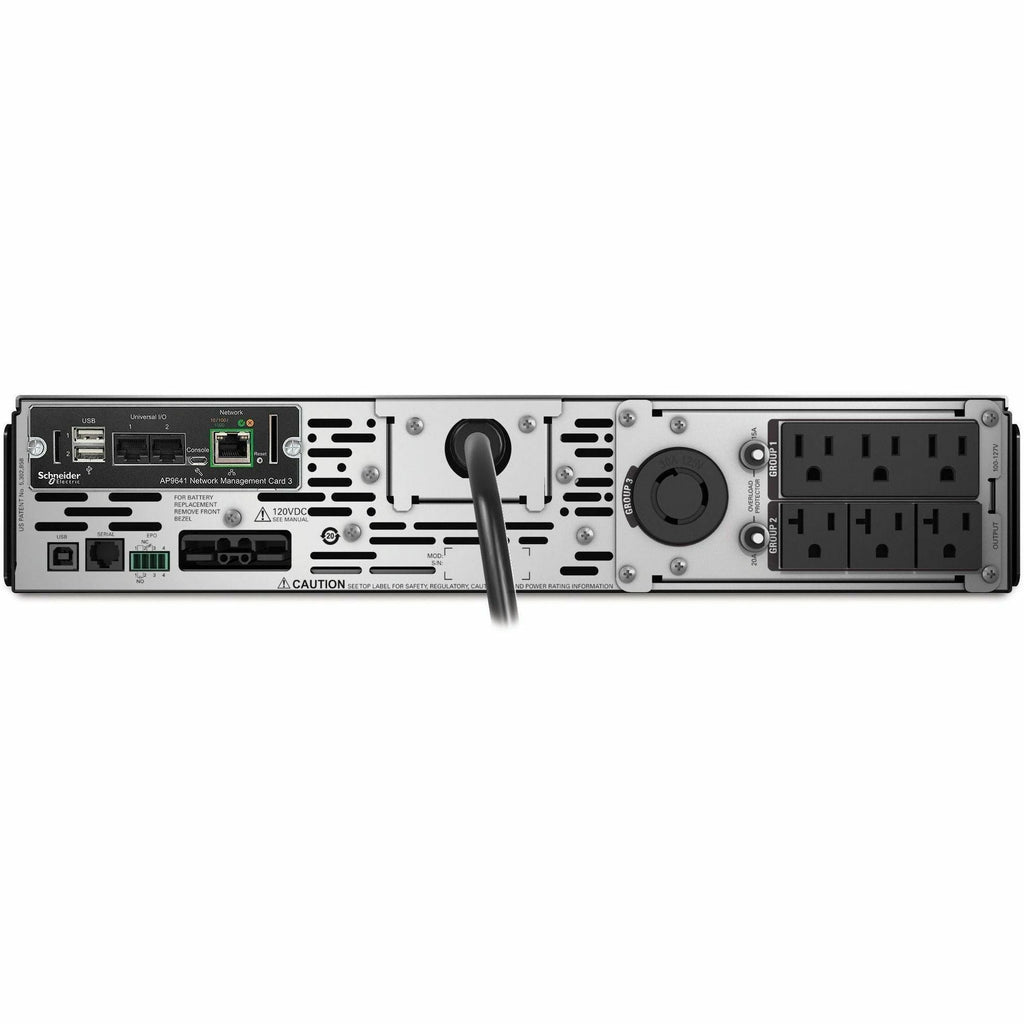 APC by Schneider Electric Smart-UPS X SMX3KRMLVNCUS 2.88kVA Tower/Rack Mountable UPS - 2U Rack-mountable - 3 Hour Recharge - 6.30 Minute Stand-by - 120 V AC Input - 120 V AC Output - 3 x NEMA 5-20R, 3...  - SMX3KRMLVNCUS - eCommerce Business Prime
