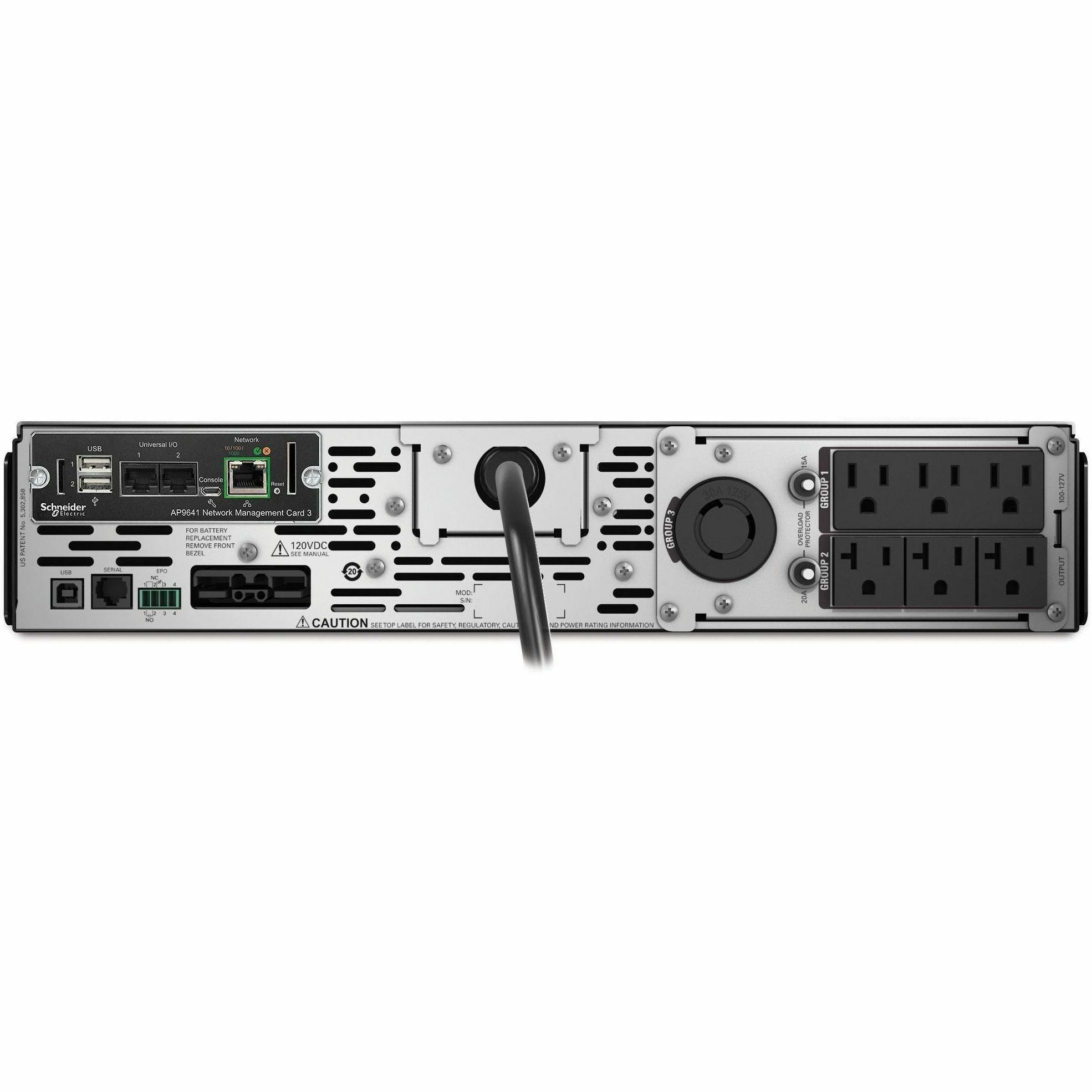 APC by Schneider Electric Smart-UPS X SMX3KRMLVNCUS 2.88kVA Tower/Rack Mountable UPS - 2U Rack-mountable - 3 Hour Recharge - 6.30 Minute Stand-by - 120 V AC Input - 120 V AC Output - 3 x NEMA 5-20R, 3...  - SMX3KRMLVNCUS - eCommerce Business Prime