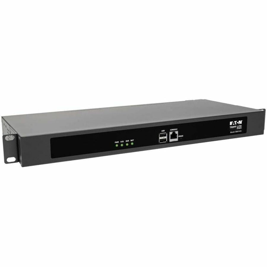 Tripp Lite Serial Console Server 16-Port 2 USB Ports Dual GbE 4 Gb Flash 1U - Twisted Pair - 2 x Network (RJ-45) - 2 x USB - 16 x Serial Port - 10/100/1000Base-T - Gigabit Ethernet - Desktop, Rack-mou...  - B097-016 - eCommerce Business Prime
