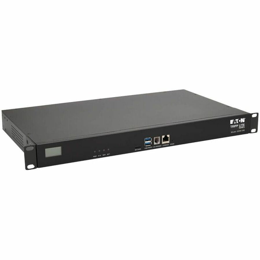 Tripp Lite Serial Console Server 48-Port 2 USB Ports Dual GbE 16Gb Flash 1U - Twisted Pair - 2 x Network (RJ-45) - 2 x USB - 48 x Serial Port - 10/100/1000Base-T - Gigabit Ethernet - Desktop, Rack-mou...  - B098-048 - eCommerce Business Prime