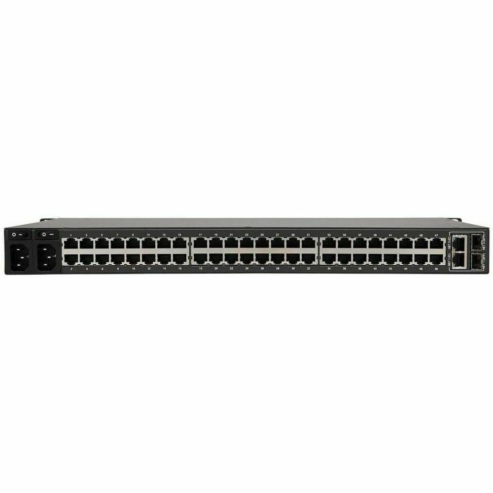 Tripp Lite Serial Console Server 48-Port 2 USB Ports Dual GbE 16Gb Flash 1U - Twisted Pair - 2 x Network (RJ-45) - 2 x USB - 48 x Serial Port - 10/100/1000Base-T - Gigabit Ethernet - Desktop, Rack-mou...  - B098-048 - eCommerce Business Prime