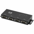 Tripp Lite USB to Serial Adapter Converter RS-422/RS-485 USB to DB9 4-Port - External - USB Type B - PC, Mac, Linux - 4 x Number of Serial Ports External - U208-004-IND - eCommerce Business Prime