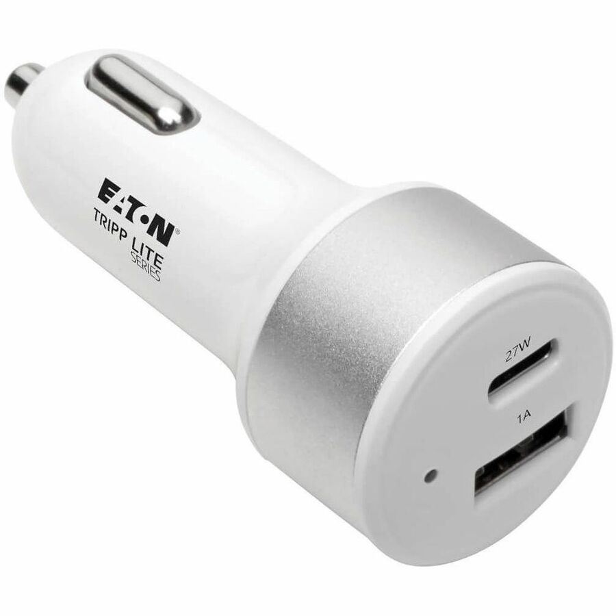 Tripp Lite USB Car Charger Dual-Port Quick Charge USB Type C & USB Type A - 32 W Output Power - 12 V DC Input Voltage - 3.6 V DC, 6.5 V DC, 5 V DC, 9 V DC, 12 V DC Output Voltage - 3 A Output Current ...  - U280-C02-C1A1 - eCommerce Business Prime