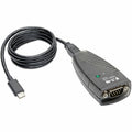 Tripp Lite Keyspan High Speed USB C to Serial Adapter DB9 3ft USB Cable TAA - 1 x Type C Male USB - 1 x DB-9 Male Serial - Black - TAA Compliant - USA-19HS-C - eCommerce Business Prime
