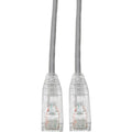 Tripp Lite Cat6 UTP Patch Cable (RJ45) - M/M, Gigabit, Snagless, Molded, Slim, Gray, 3 ft. - 3 ft Category 6 Network Cable for Network Device, Printer, Photocopier, Router, Server, Computer, Modem, Sw...  - N201-S03-GY - eCommerce Business Prime