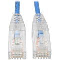 Tripp Lite Cat6 UTP Patch Cable (RJ45) - M/M, Gigabit, Snagless, Molded, Slim, Blue, 10 ft. - 10 ft Category 6 Network Cable for Network Device, Printer, Photocopier, Router, Server, Computer, Modem, ...  - N201-S10-BL - eCommerce Business Prime