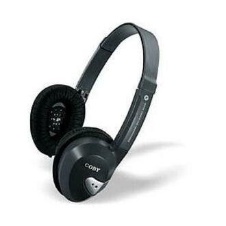 Coby CV-190 Noise Canceling Stereo Headphone - Black - CV190 - eCommerce Business Prime
