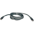 Tripp Lite 7ft Cat5e Cat5 350MHz Molded Shielded Patch Cable STP RJ45 M/M Gray 7' - 7ft - 1 x RJ-45 Male - 1 x RJ-45 Male - Gray - N105-007-GY - eCommerce Business Prime