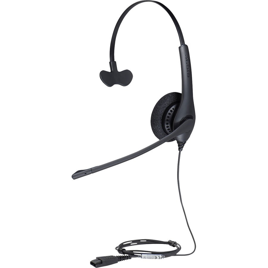 Jabra BIZ 1500 QD Mono - Mono - Quick Disconnect - Wired - Over-the-head - Monaural - Supra-aural - 3.12 ft Cable - Noise Cancelling Microphone - GSA1513-0157 - eCommerce Business Prime