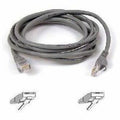 Belkin Cat5e Patch Cable - RJ-45 Male - RJ-45 Male - 25ft - Gray - A3L791-25-M - eCommerce Business Prime
