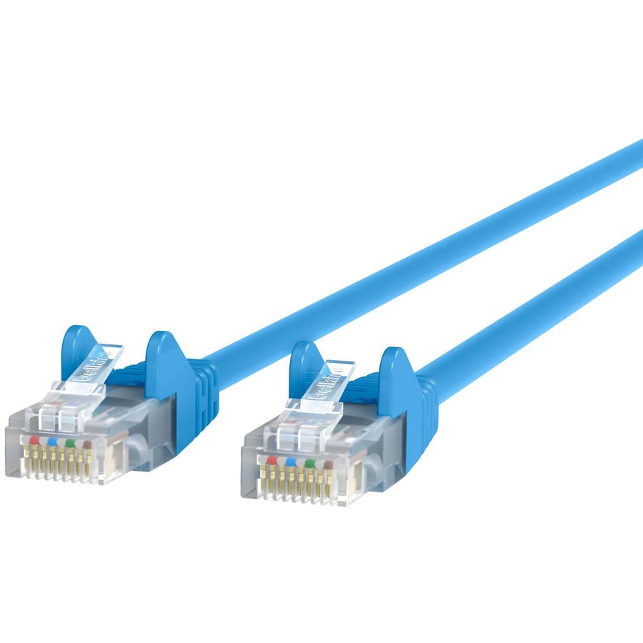 Belkin Cat6 Cable - RJ-45 Male - RJ-45 Male - 40ft - Blue - A3L980-40-BLU-S - eCommerce Business Prime