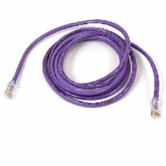 Belkin Cat5e Patch Cable - RJ-45 Male - RJ-45 Male - 15ft - Purple - A3L791-15-PUR - eCommerce Business Prime