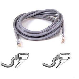 Belkin Cat5e UTP Patch Cable - RJ-45 Male - RJ-45 Male - 25ft - Gray - A3L791-25-P - eCommerce Business Prime