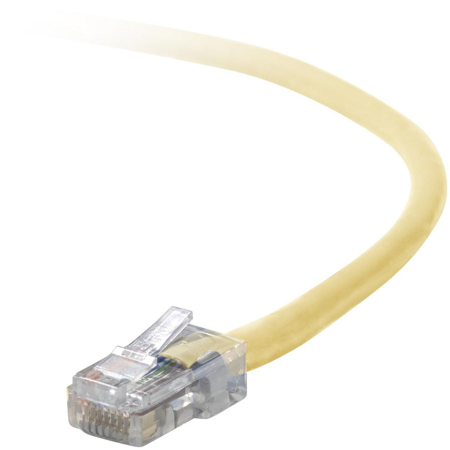 Belkin Cat5e Patch Cable - RJ-45 Male - RJ-45 Male - 4ft - Yellow - A3L791-04-YLW-S - eCommerce Business Prime