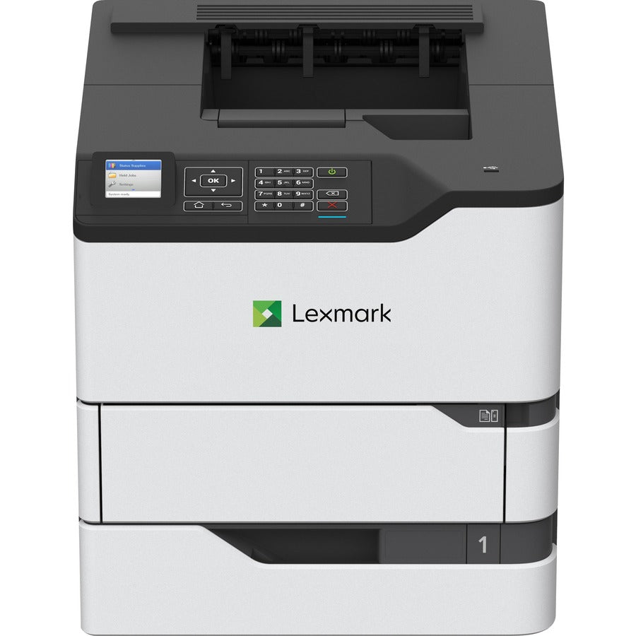 Lexmark MS725dvn Desktop Laser Printer - Monochrome - 55 ppm Mono - 1200 x 1200 dpi Print - Automatic Duplex Print - 650 Sheets Input - Ethernet - 300000 Pages Duty Cycle - 50G0352 - eCommerce Business Prime