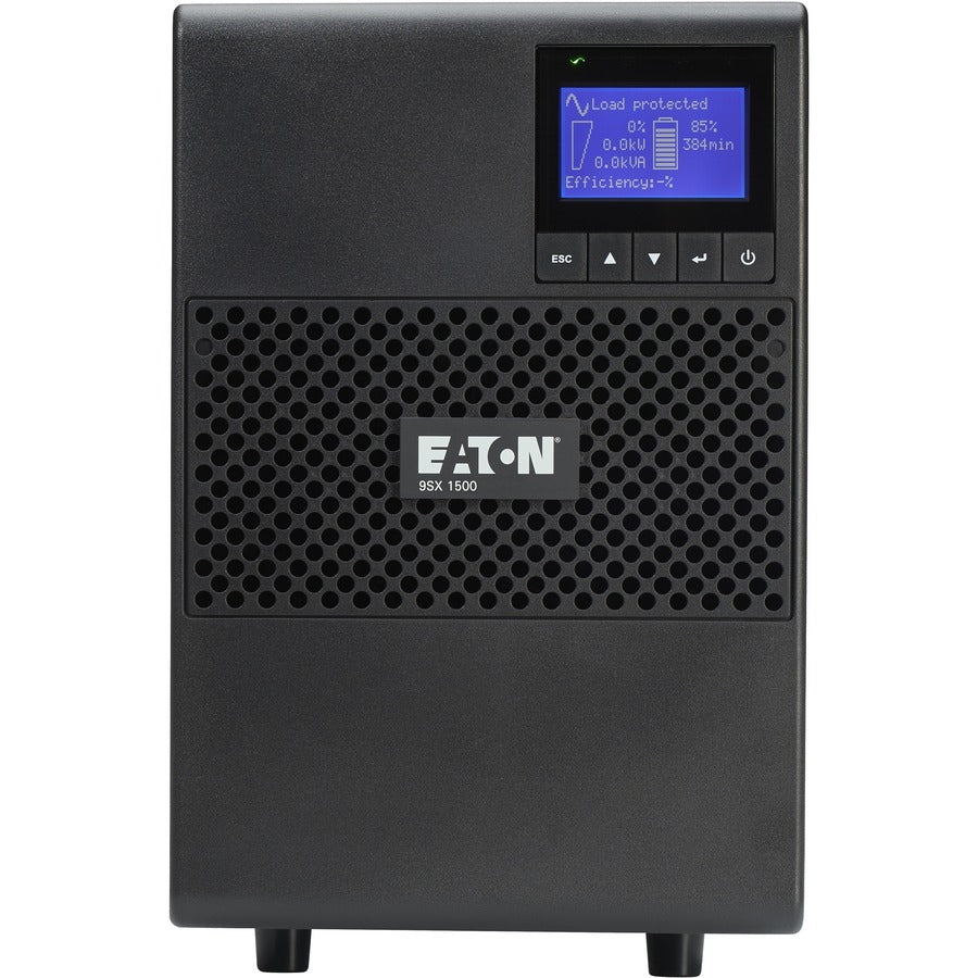 Eaton 9SX UPS Online 1500VA 1350 Watt 120V Extended Runtime Tower UPS LCD USB - Tower - 5.90 Minute Stand-by - 120 V AC Input - 100 V AC, 110 V AC, 120 V AC, 125 V AC Output - 6 x NEMA 5-15R - 9SX1500 - eCommerce Business Prime
