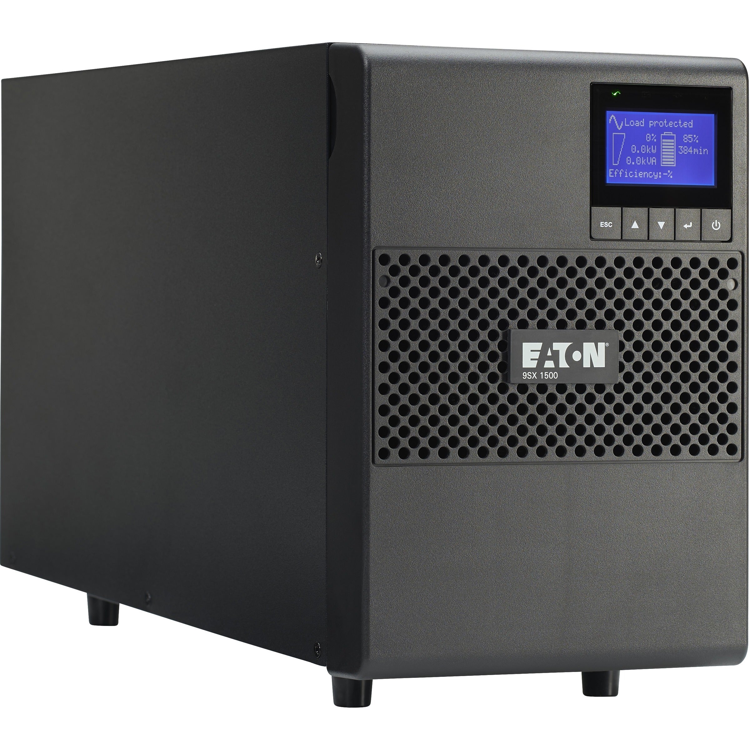 Eaton 9SX UPS Online 1500VA 1350 Watt 120V Extended Runtime Tower UPS LCD USB - Tower - 5.90 Minute Stand-by - 120 V AC Input - 100 V AC, 110 V AC, 120 V AC, 125 V AC Output - 6 x NEMA 5-15R - 9SX1500 - eCommerce Business Prime