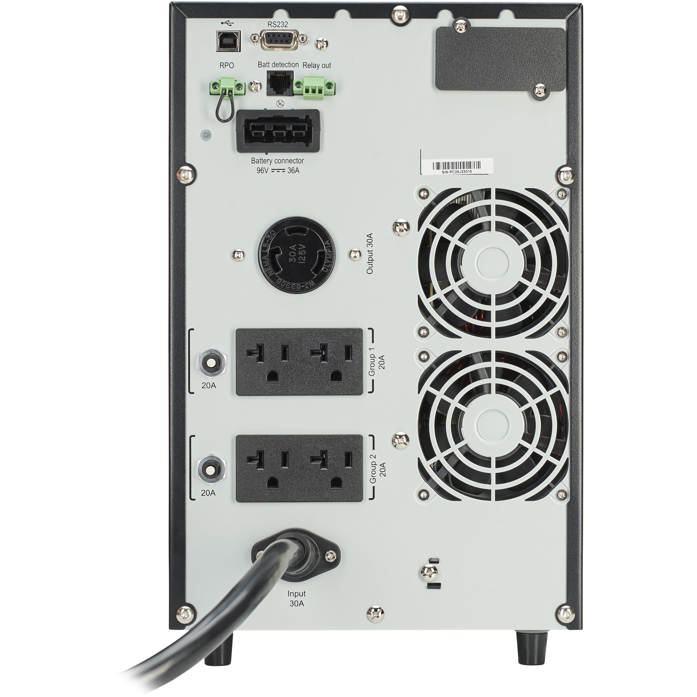 Eaton 9SX UPS Online UPS 3000VA 2700 Watt 120V Extended Runtime Tower LCD USB - Tower - 5.70 Minute Stand-by - 120 V AC Input - 100 V AC, 110 V AC, 120 V AC, 125 V AC Output - 4 x NEMA 5-20R, 1 x NEMA...  - 9SX3000 - eCommerce Business Prime