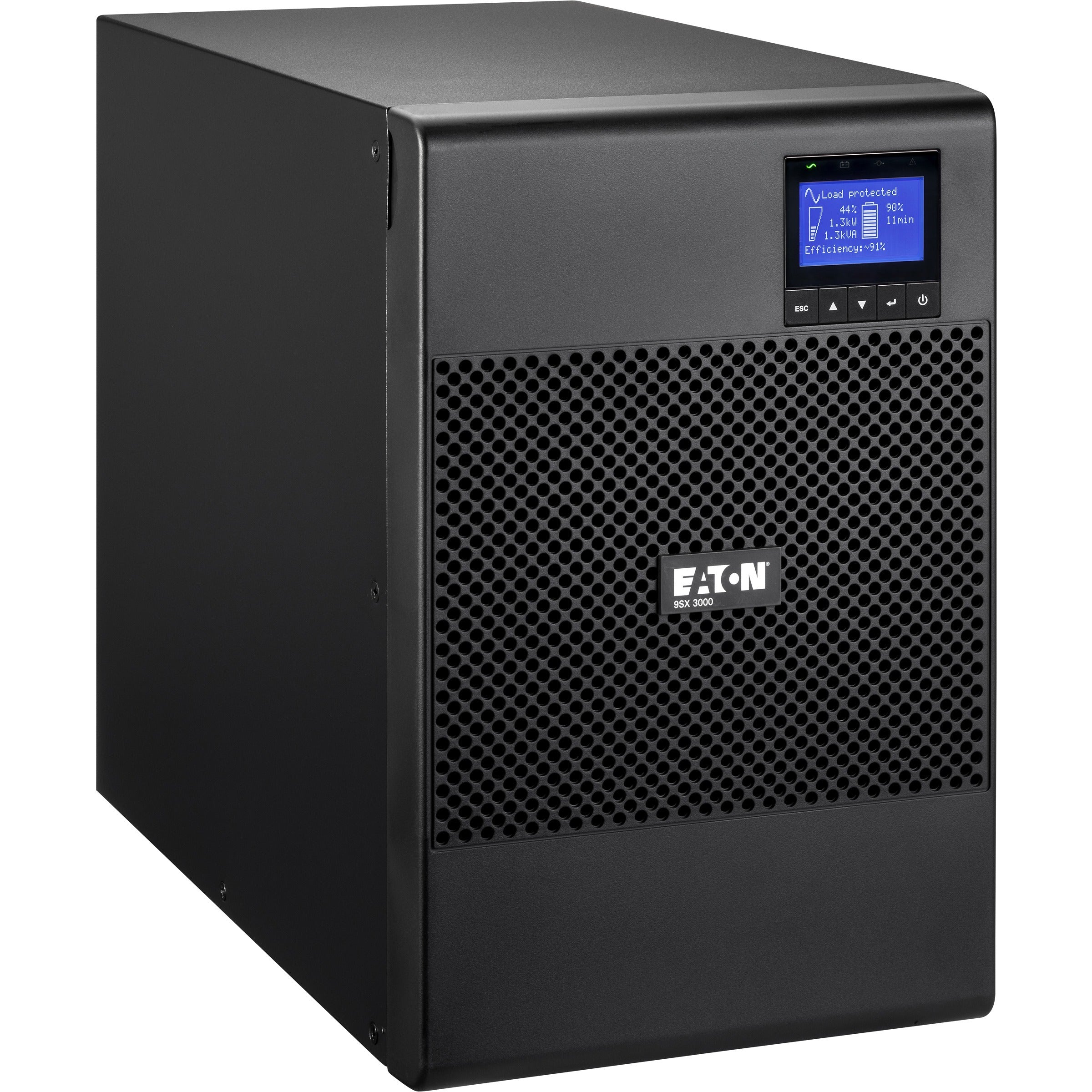 Eaton 9SX UPS 3000VA 2700 Watt 208V Network Card Optional Tower UPS Extended Runtime - Tower - 5.80 Minute Stand-by - 230 V AC Input - 200 V AC, 208 V AC, 220 V AC, 230 V AC, 240 V AC Output - 1 x NEM...  - 9SX3000GL - eCommerce Business Prime