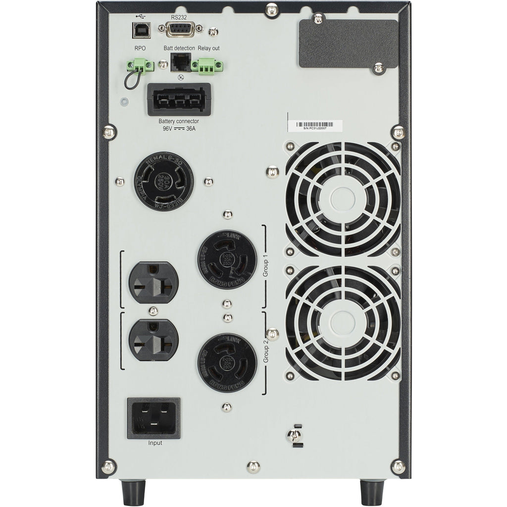 Eaton 9SX UPS 3000VA 2700 Watt 208V Network Card Optional Tower UPS Extended Runtime - Tower - 5.80 Minute Stand-by - 230 V AC Input - 200 V AC, 208 V AC, 220 V AC, 230 V AC, 240 V AC Output - 1 x NEM...  - 9SX3000GL - eCommerce Business Prime