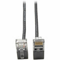 Tripp Lite Cat6 Gigabit Patch Cable Snagless Right-Angle UTP Slim Black 1ft - Category 6 for Switch, Workstation, Router, Network Device, Patch Panel, Server, Printer, Modem, Scanner, Photocopier - 12...  - N201-SR1-BK - eCommerce Business Prime