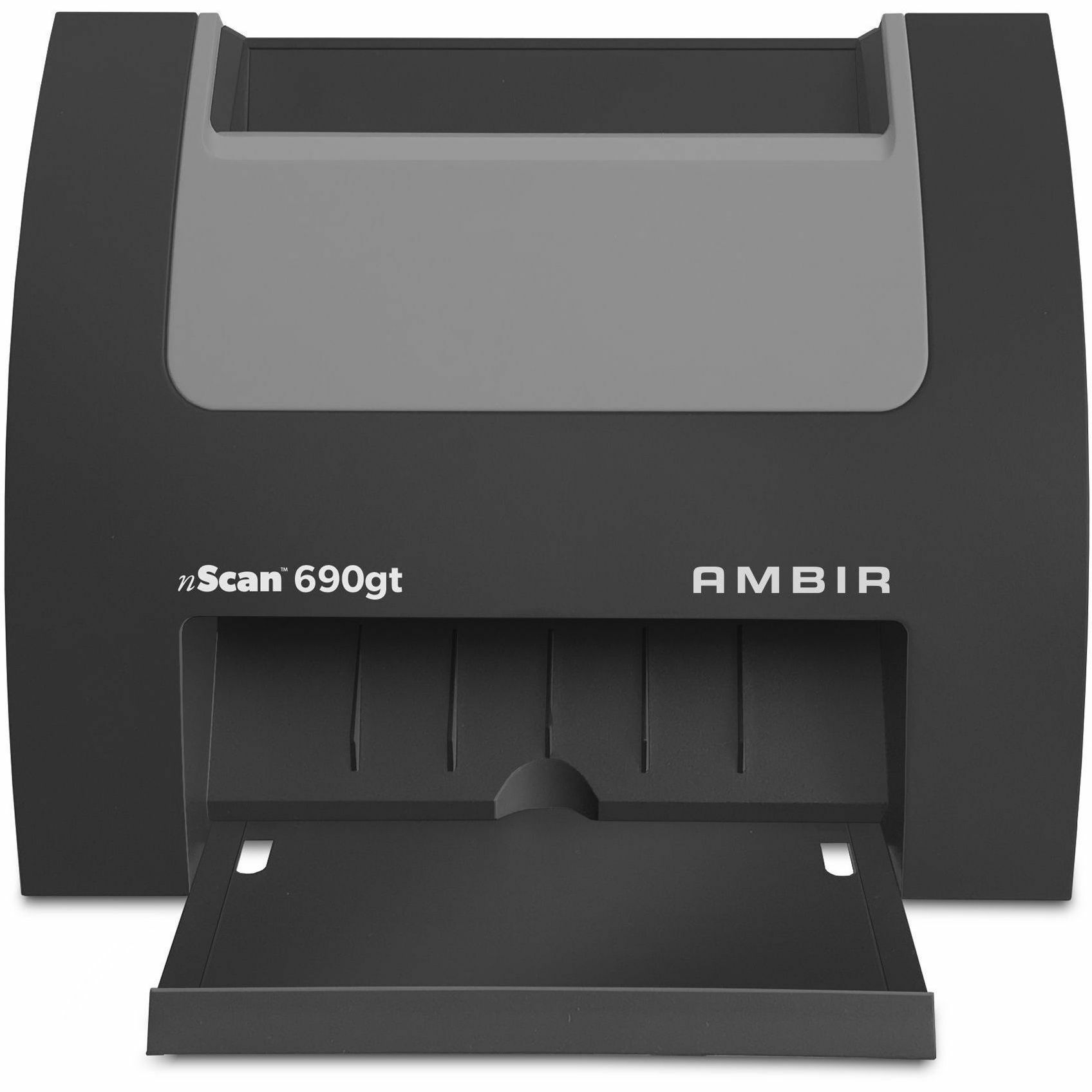Ambir nScan 690gt - Duplex ID Card Scanner - 48-bit Color - 8-bit Grayscale - Duplex Scanning - USB - DS690GT-AS - eCommerce Business Prime
