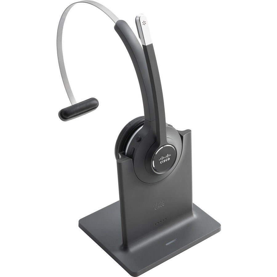 Cisco 561 Headset - Mono - Wireless - Bluetooth - Over-the-head - Monaural - Supra-aural - CP-HS-WL-561-M-US= - eCommerce Business Prime
