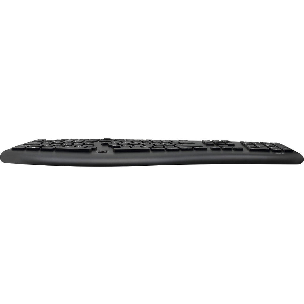 Adesso TruForm Ergonomic Desktop Keyboard - Cable Connectivity - USB Interface - 104 Key Home, Back, Forward, Search, Email, Sleep, Wake-up, Power, Media Player, Calculator, Play/Pause, ... Hot Key(s)...  - AKB-160UB - eCommerce Business Prime