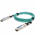 AddOn Intel Compatible TAA Compliant 40GBase-AOC QSFP+ to QSFP+ Active Optical Cable (850nm, MMF, 2m) - 100% application tested and guaranteed to work - CBL2-1000201-3-AO - eCommerce Business Prime