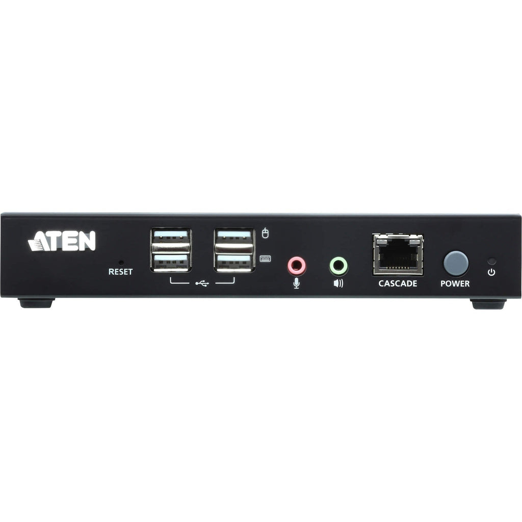 ATEN VGA/HDMI KVM over IP Console Station-TAA Compliant - 64 Computer(s) - 1 Remote User(s) - 1920 x 1200 Maximum Video Resolution - 2 x Network (RJ-45) - 4 x USB - 1 x HDMI - 1 x VGA - Rack-mountable...  - KA8278 - eCommerce Business Prime