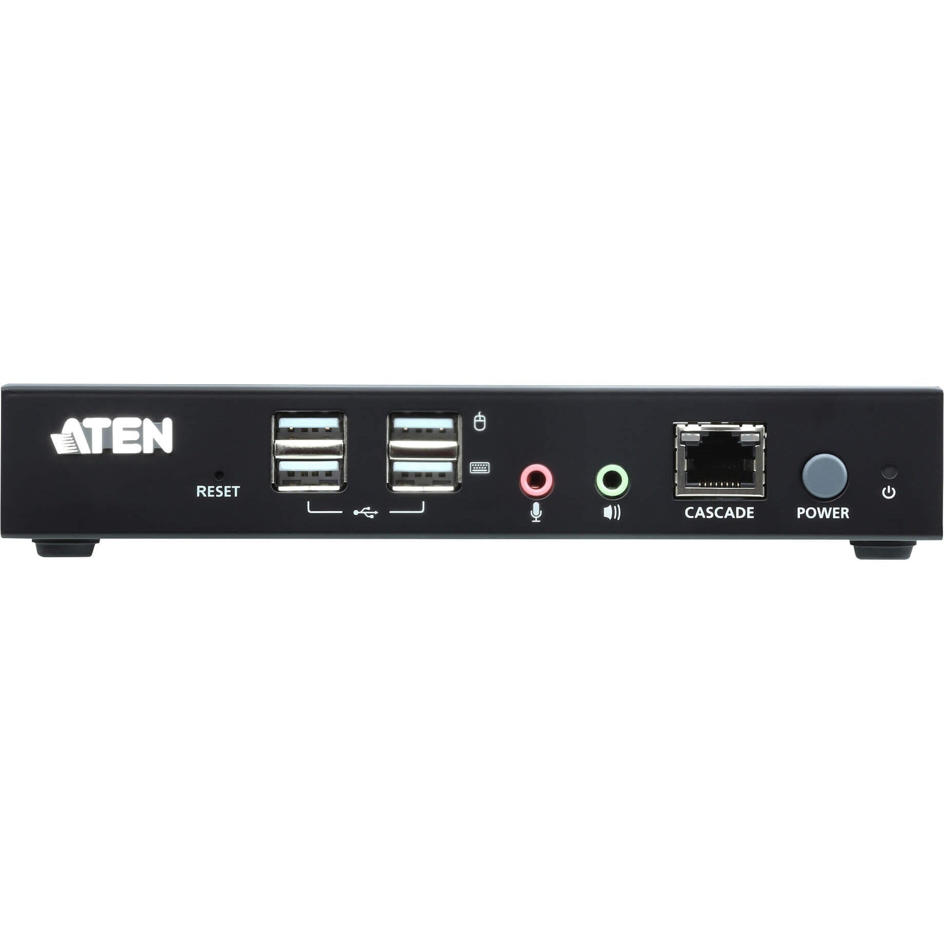 ATEN VGA/HDMI KVM over IP Console Station-TAA Compliant - 64 Computer(s) - 1 Remote User(s) - 1920 x 1200 Maximum Video Resolution - 2 x Network (RJ-45) - 4 x USB - 1 x HDMI - 1 x VGA - Rack-mountable...  - KA8278 - eCommerce Business Prime