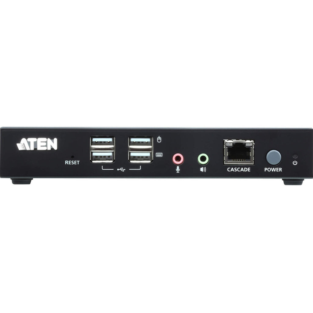 ATEN Dual HDMI KVM over IP Console Station-TAA Compliant - 64 Computer(s) - 1 Remote User(s) - 1920 x 1200 Maximum Video Resolution - 2 x Network (RJ-45) - 4 x USB - 2 x HDMI - Rack-mountable, Desktop...  - KA8288 - eCommerce Business Prime
