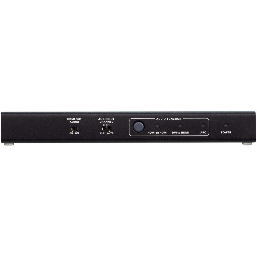 ATEN 4K HDMI/DVI to HDMI Converter with Audio De-Embedder - 3840 × 2160 - DVI In - 1 x HDMI In - 1 x HDMI Out - Metal - VC881 - eCommerce Business Prime