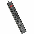 Tripp Lite Surge Protector Power Strip 4-Outlet 4 USB Charging Ports 6ft Cord - 4 x NEMA 5-15R, 4 x USB - 1875 VA - 450 J - 120 V AC Input - TLM446USBB - eCommerce Business Prime