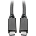 Tripp Lite USB C to USB Type C Cable 3.1 Gen 1, 5 Gbps 3A Rating M/M 6ft - USB for Smartphone, Hard Drive, Docking Station, Flash Drive, Tablet, MacBook, Wall Charger, Ultrabook, Chromebook - 640 MB/s...  - U420-006 - eCommerce Business Prime